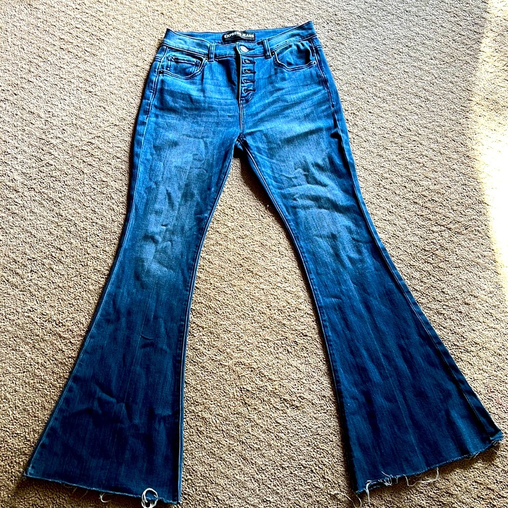 Express High rise bell flare